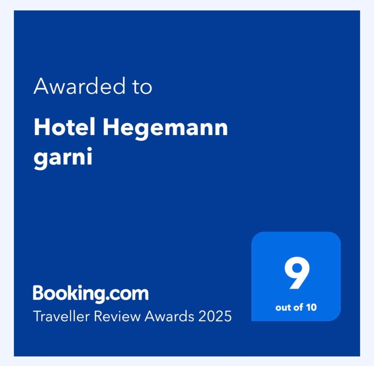 Hotel Hegemann Garni Hovelhof Bagian luar foto